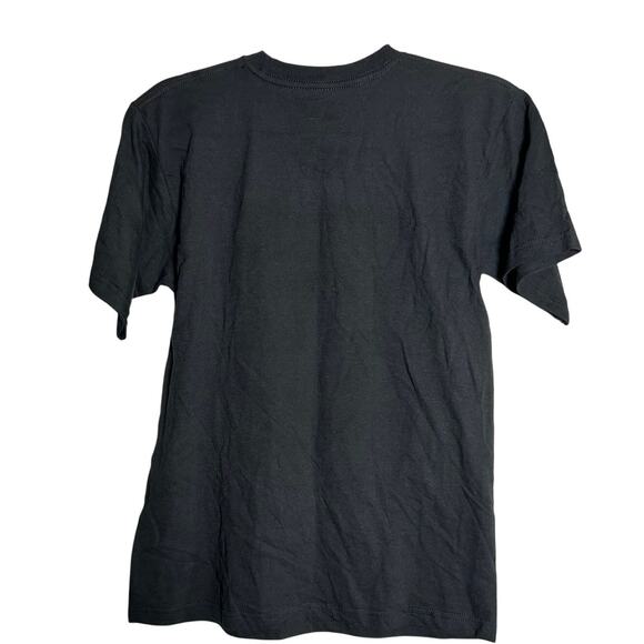 NICKELODEON Sponge Bob Squarepants Graphic Tee NEW Black SS Cotton Size Youth L - Picture 3 of 4